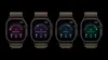 Four Apple Watch Ultra 4 devices each showing one of the four readiness recommendations