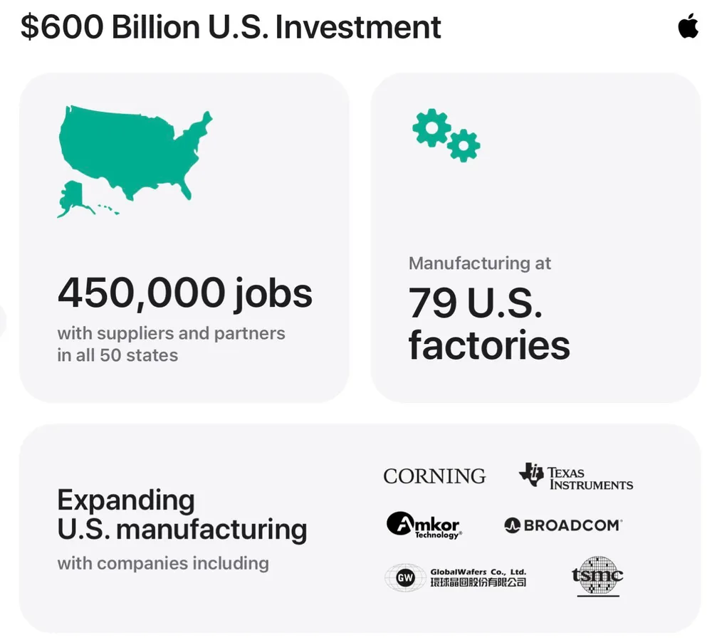 Apple's "Made in America" Chip Push Is Real, and More Complicated Than the Press Release Suggests