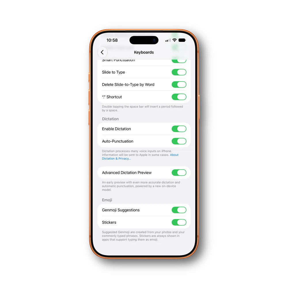 iOS 27 Has Two Dictation Systems. Here Is Which One Is on Your iPhone.