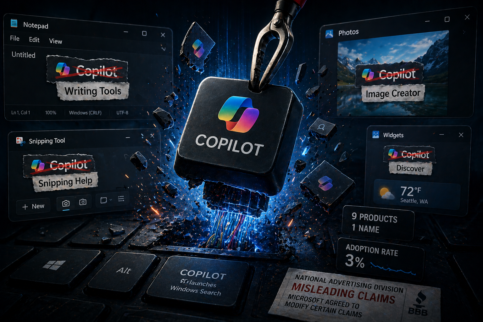 Microsoft Renamed Everything Copilot. Now It's Quietly Undoing All of It.