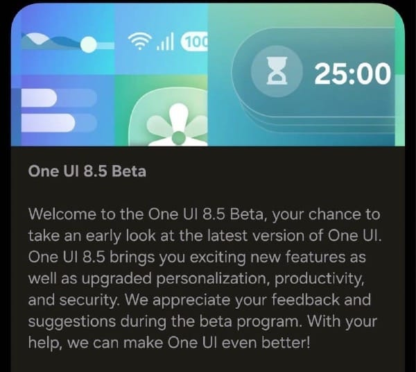Samsung's One UI 8.5 Beta 2 Cleans Up Galaxy S25 Bugs and Expands Global Reach