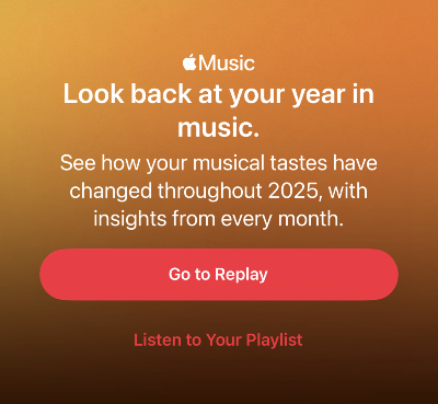 Apple Music Replay 2025: Your Year in Music Is Here—Complete with New Discovery Features