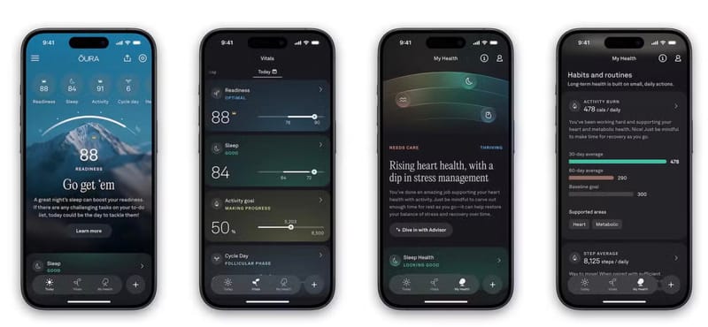 Oura Overhauls App Experience and Introduces Cumulative Stress Tracking