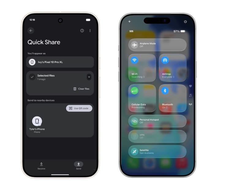 Google's Quick Share Now Works With AirDrop—But There's a Catch