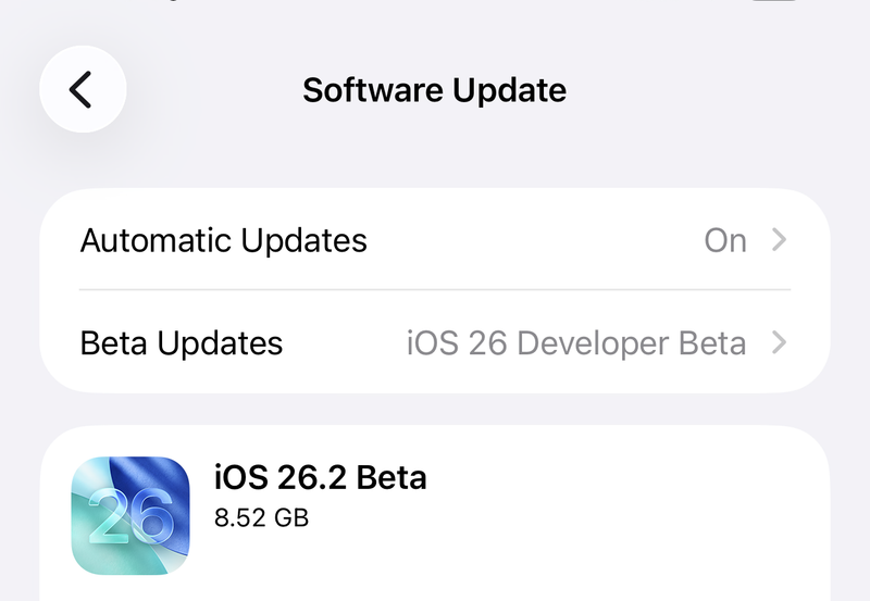 iOS 26.2 Beta 1: Apple Keeps Fixing Liquid Glass (And Everything Else)