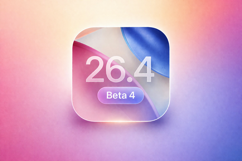 Apple Releases 26.4 Beta 4 with New Emoji and a MacBook Neo Wallpaper