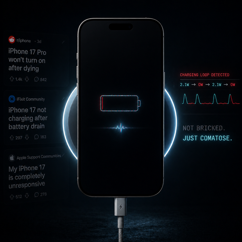 PSA:Your iPhone 17 Isn't Bricked. But Apple Should Probably Fix This.