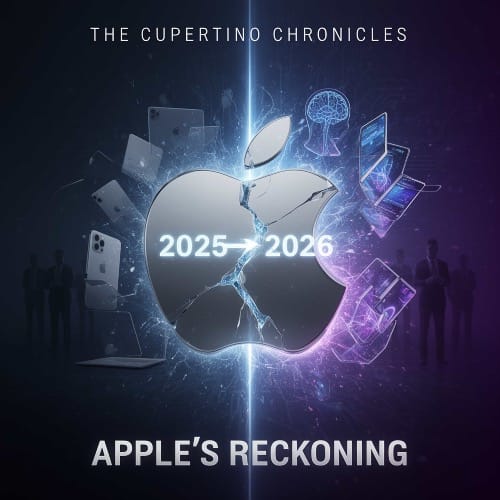 Apple's Reckoning: 2025 Review and The High-Wire Act of 2026