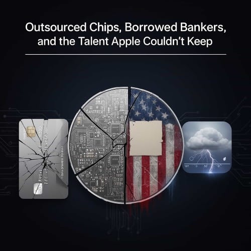 Behind Apple's Headlines: The Real Stories of Chips, Credit, Weather, and AI Coding